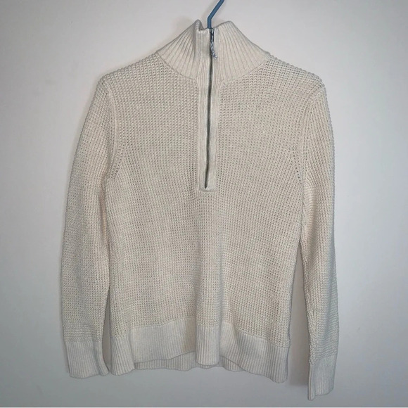 Patagonia  Organic Cotton Knit 1/2 Zip Pullover Sweater S - Picture 1 of 9